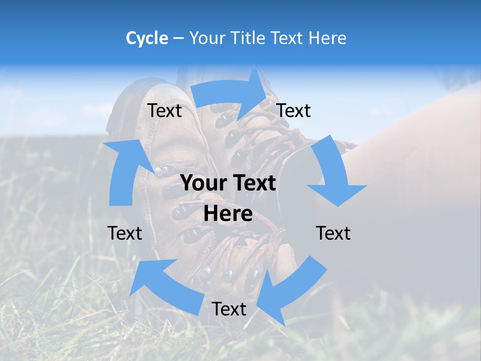 Rest Boots Relaxen PowerPoint Template