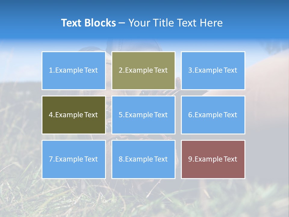 Rest Boots Relaxen PowerPoint Template