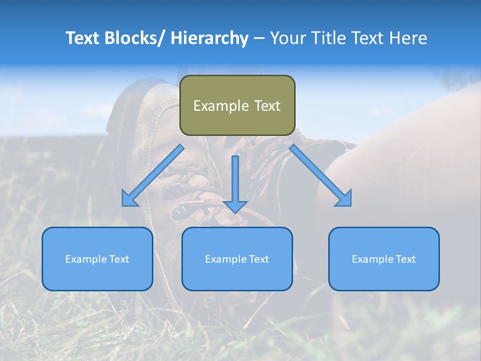 Rest Boots Relaxen PowerPoint Template