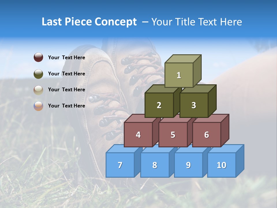 Rest Boots Relaxen PowerPoint Template