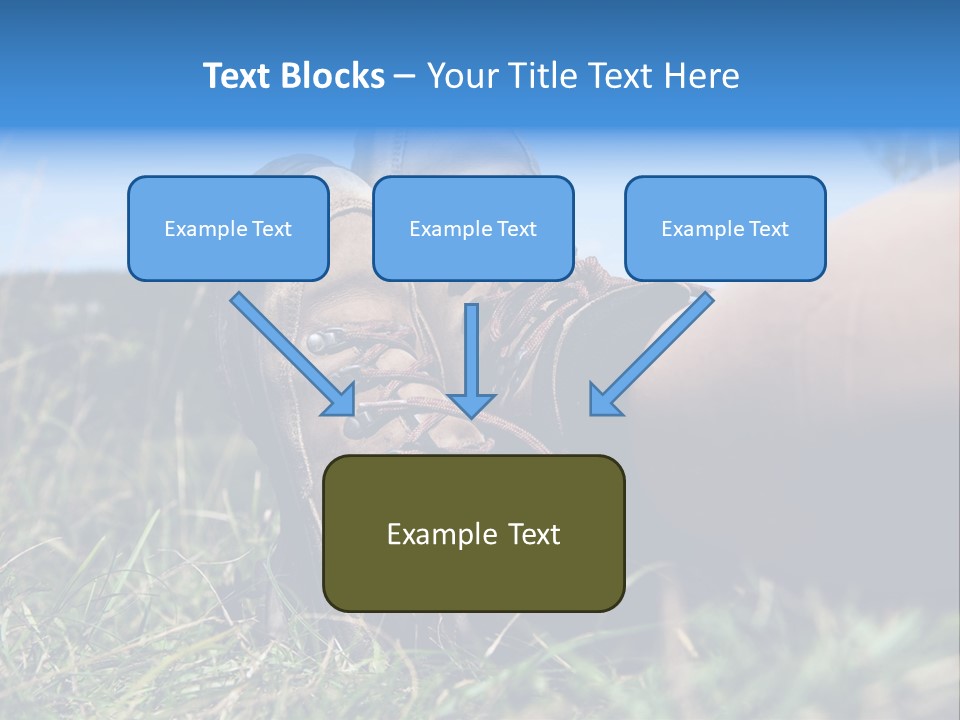 Rest Boots Relaxen PowerPoint Template