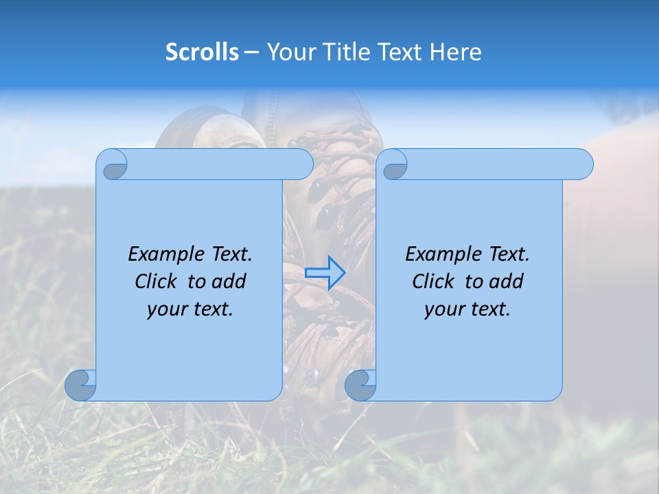 Rest Boots Relaxen PowerPoint Template