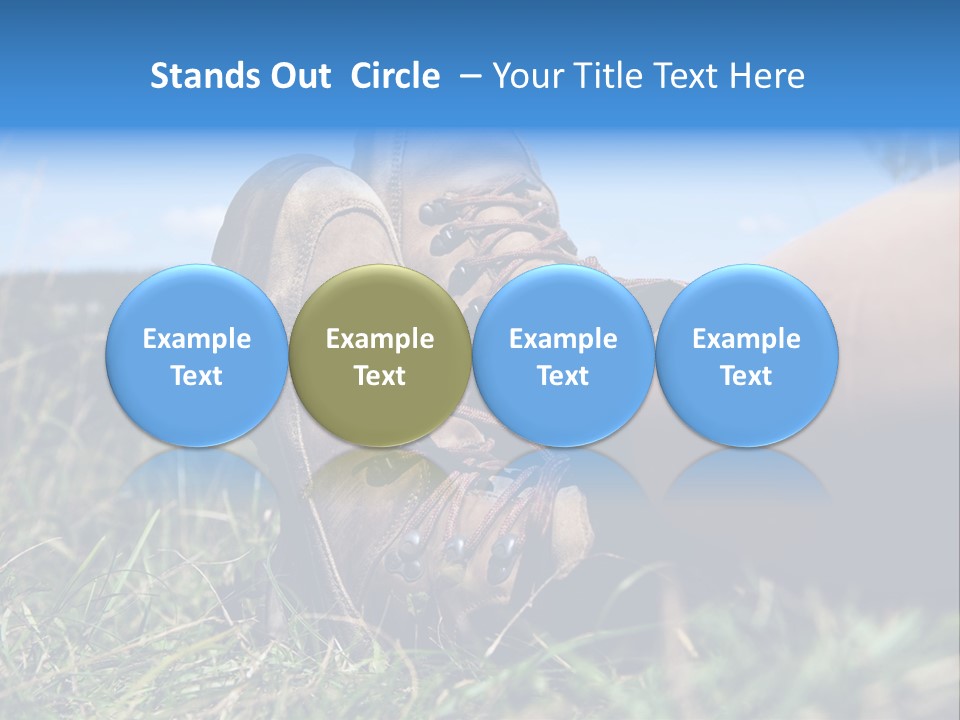 Rest Boots Relaxen PowerPoint Template