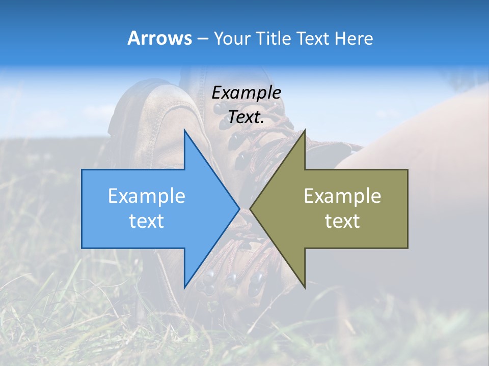 Rest Boots Relaxen PowerPoint Template