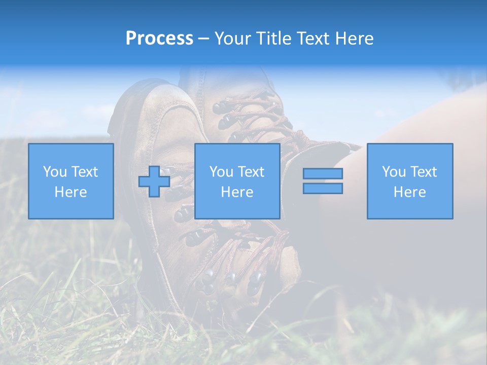 Rest Boots Relaxen PowerPoint Template