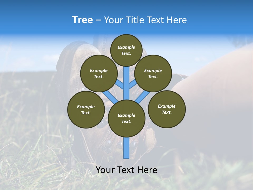 Rest Boots Relaxen PowerPoint Template