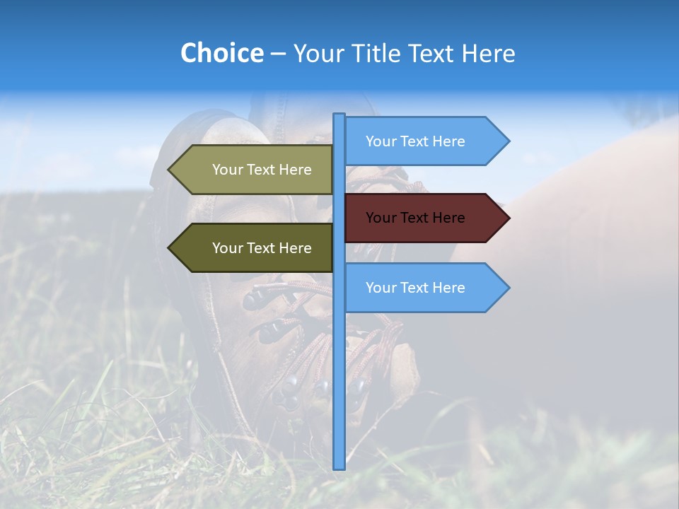 Rest Boots Relaxen PowerPoint Template
