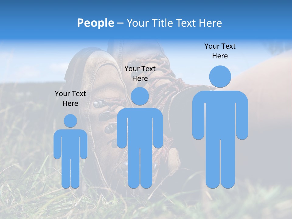 Rest Boots Relaxen PowerPoint Template
