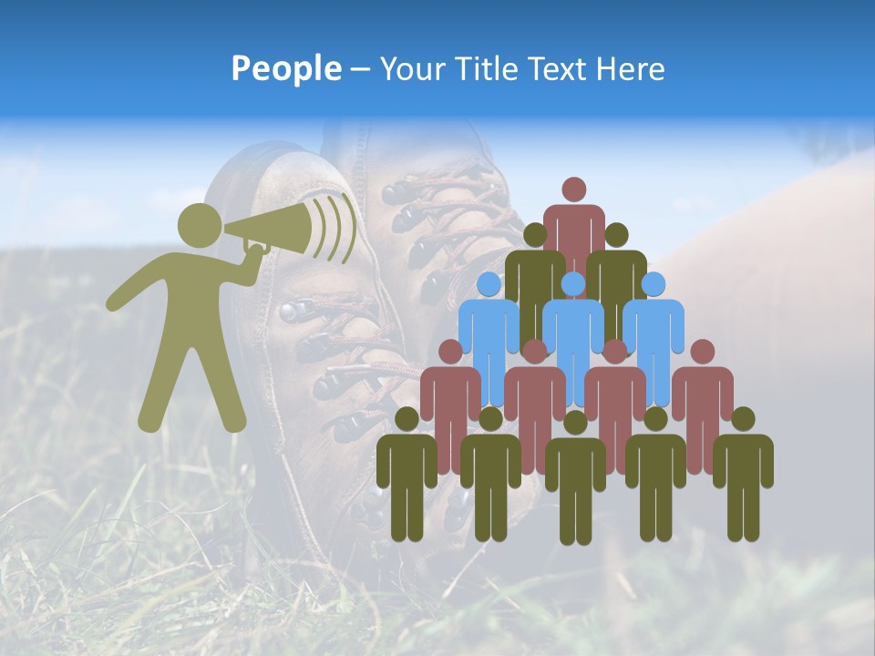 Rest Boots Relaxen PowerPoint Template