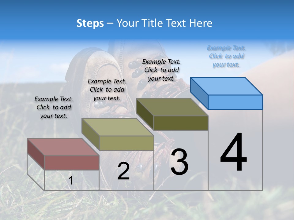 Rest Boots Relaxen PowerPoint Template