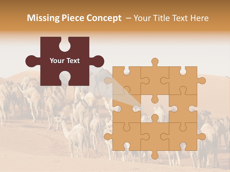 Dunes Wildlife Desert PowerPoint Template