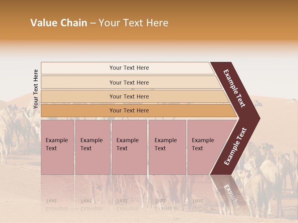 Dunes Wildlife Desert PowerPoint Template