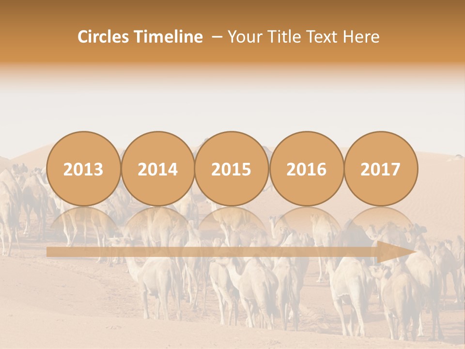 Dunes Wildlife Desert PowerPoint Template