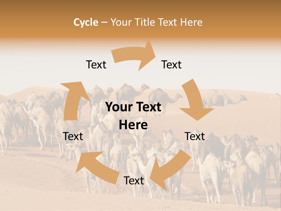 Dunes Wildlife Desert PowerPoint Template