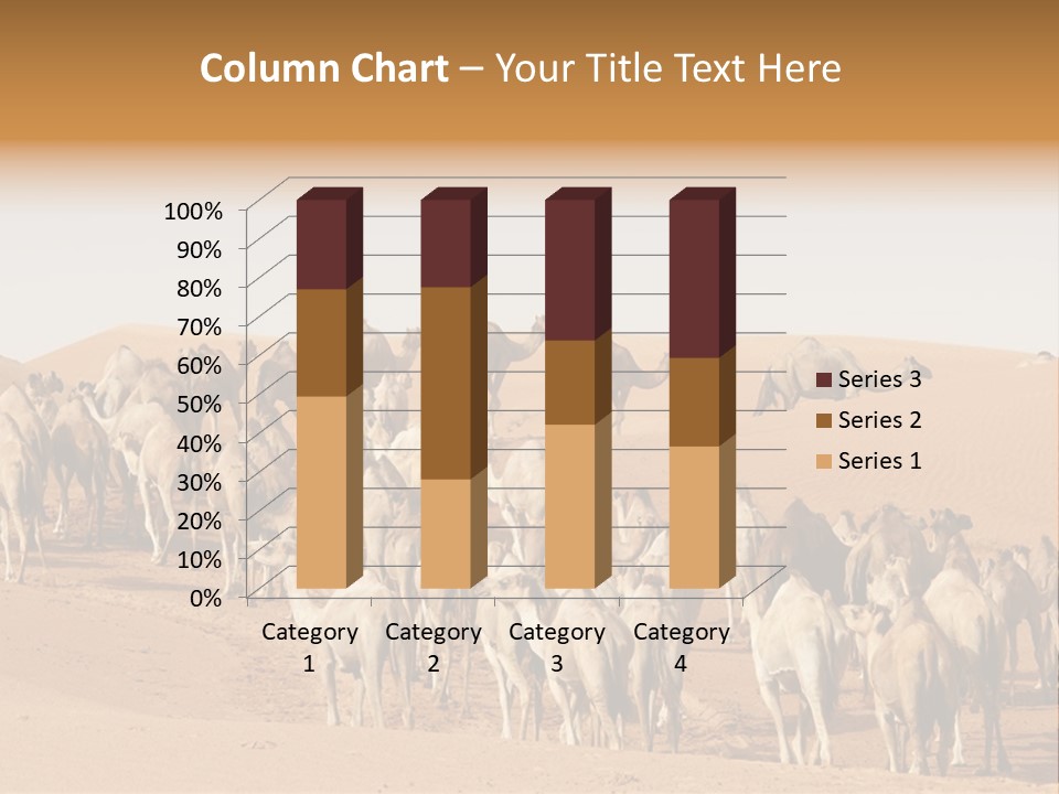 Dunes Wildlife Desert PowerPoint Template