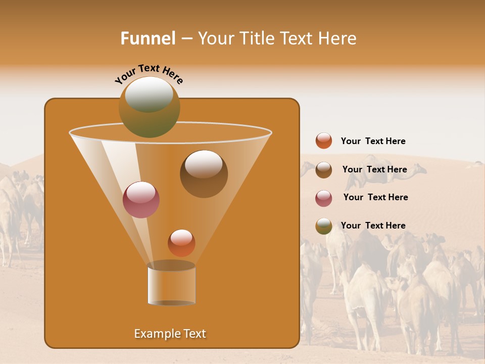 Dunes Wildlife Desert PowerPoint Template