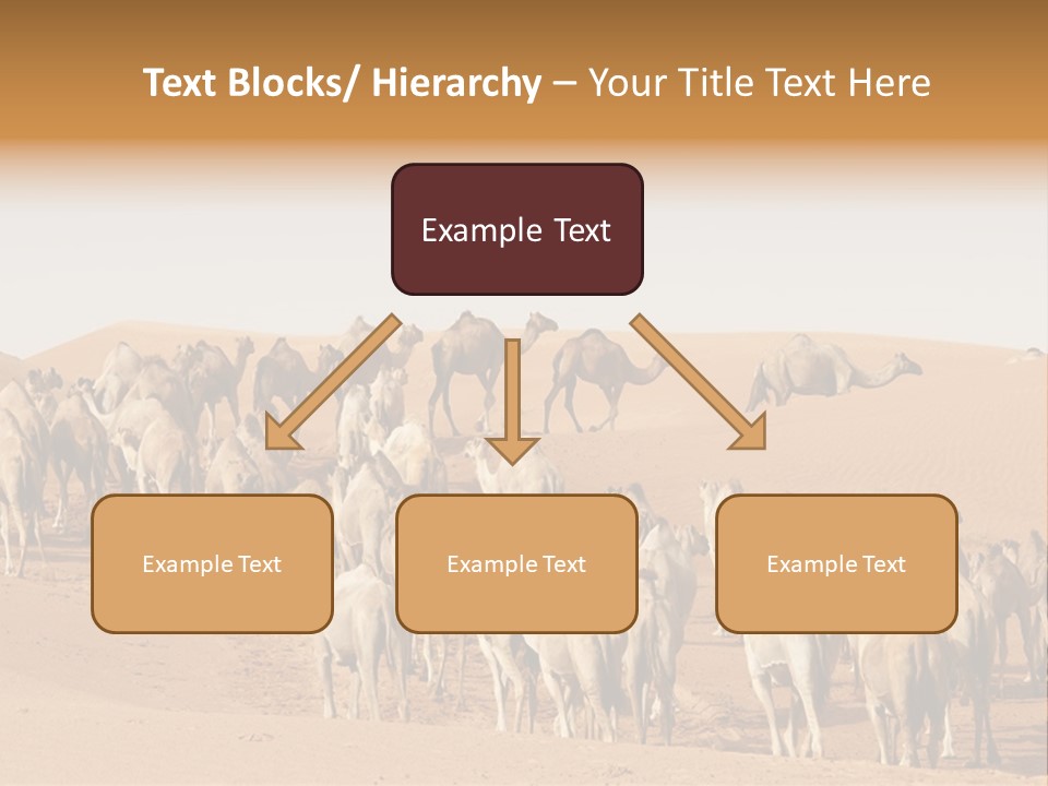 Dunes Wildlife Desert PowerPoint Template