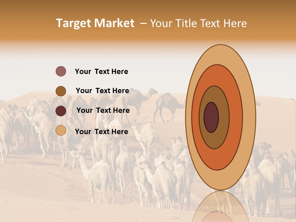 Dunes Wildlife Desert PowerPoint Template