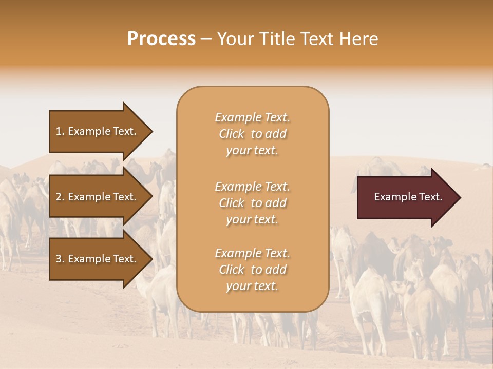 Dunes Wildlife Desert PowerPoint Template