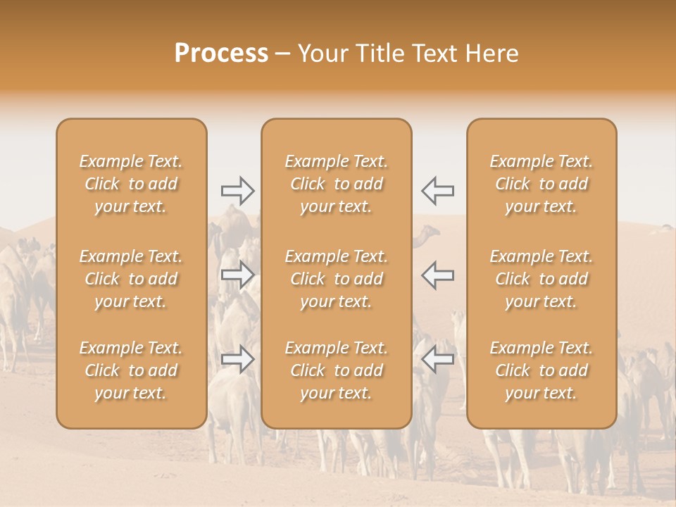 Dunes Wildlife Desert PowerPoint Template