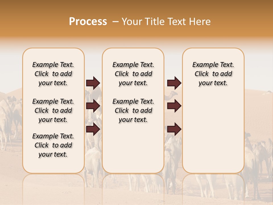 Dunes Wildlife Desert PowerPoint Template