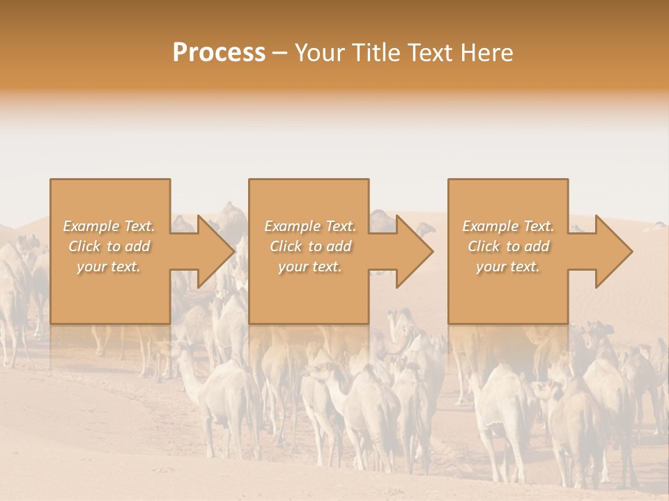 Dunes Wildlife Desert PowerPoint Template