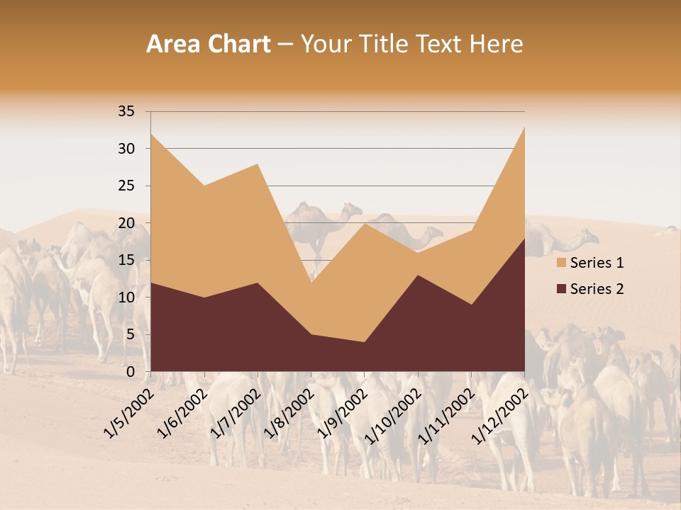 Dunes Wildlife Desert PowerPoint Template