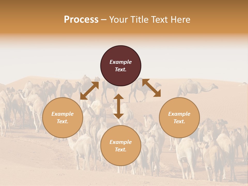 Dunes Wildlife Desert PowerPoint Template