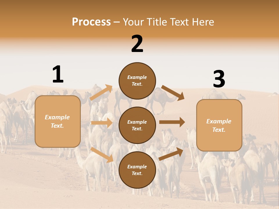 Dunes Wildlife Desert PowerPoint Template