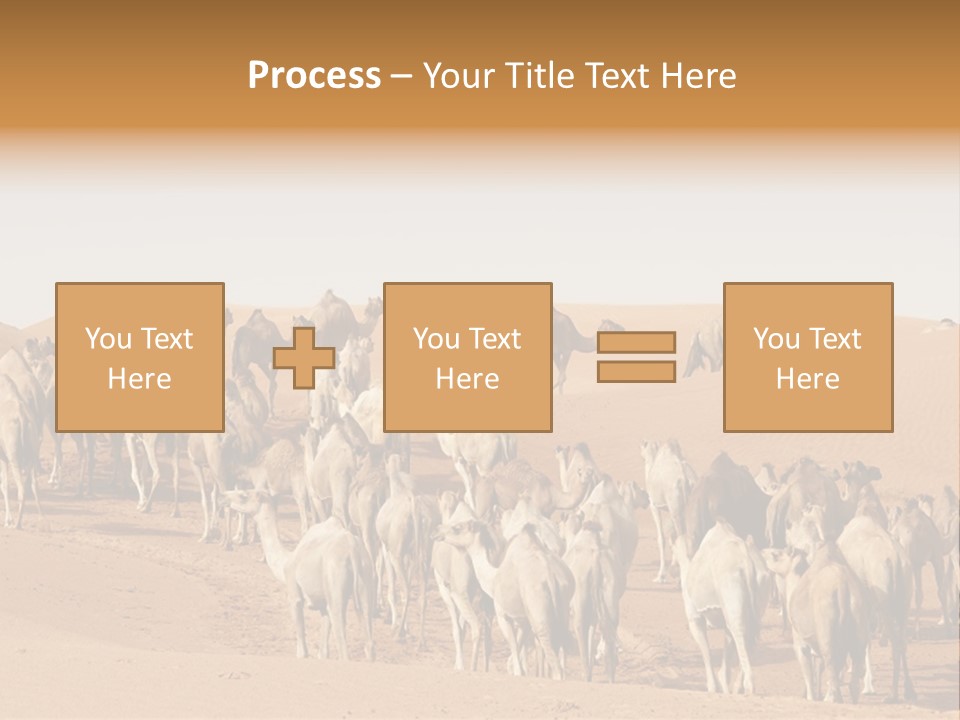 Dunes Wildlife Desert PowerPoint Template