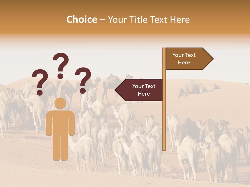 Dunes Wildlife Desert PowerPoint Template