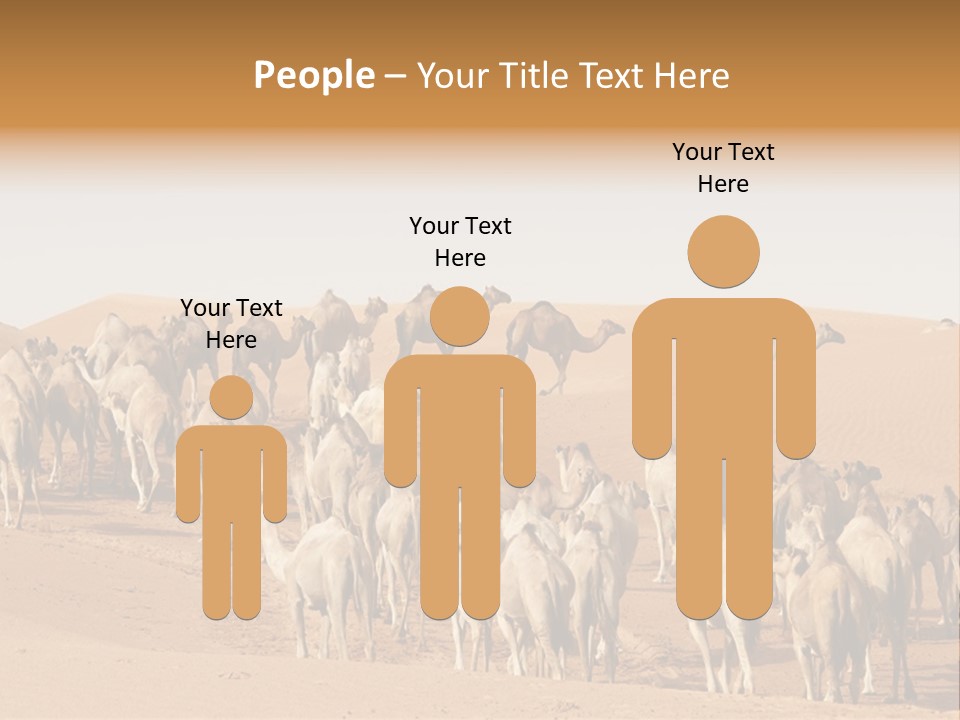 Dunes Wildlife Desert PowerPoint Template