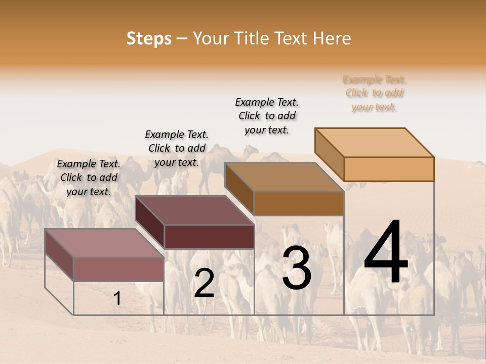 Dunes Wildlife Desert PowerPoint Template
