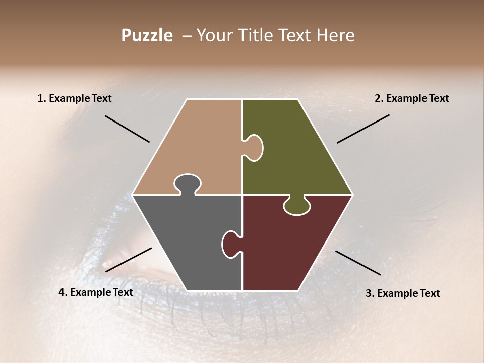 Cosmetic Glamour Macro PowerPoint Template