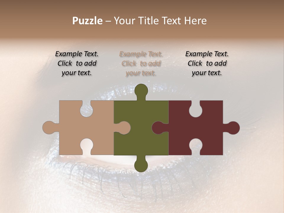 Cosmetic Glamour Macro PowerPoint Template