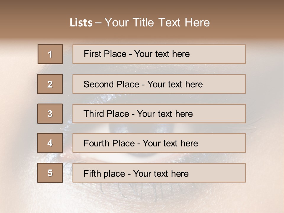 Cosmetic Glamour Macro PowerPoint Template