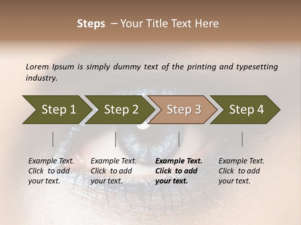 Cosmetic Glamour Macro PowerPoint Template