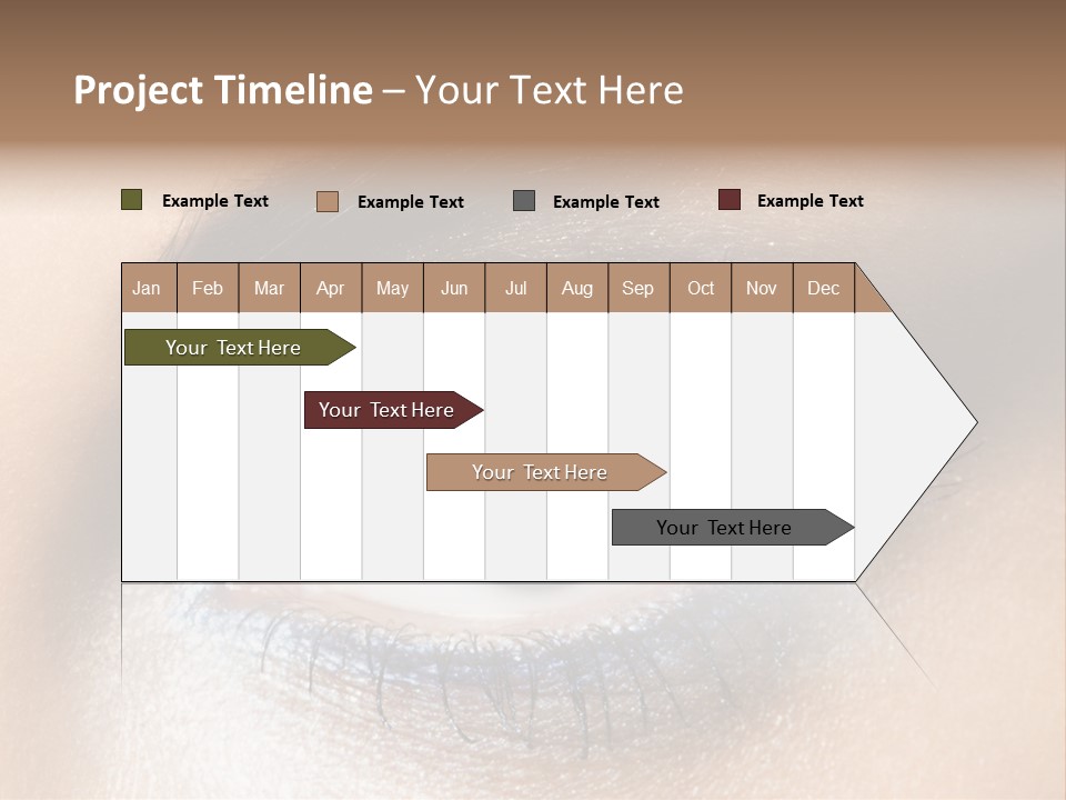 Cosmetic Glamour Macro PowerPoint Template
