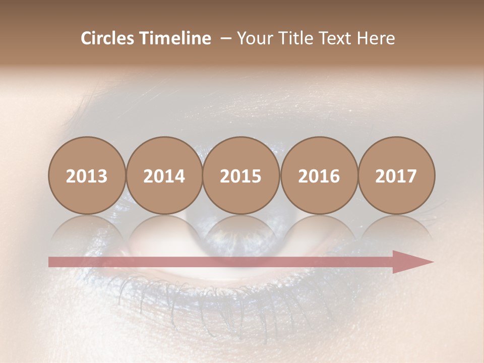 Cosmetic Glamour Macro PowerPoint Template