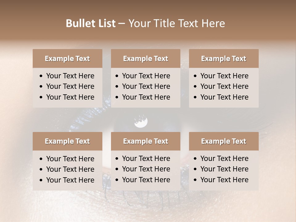 Cosmetic Glamour Macro PowerPoint Template