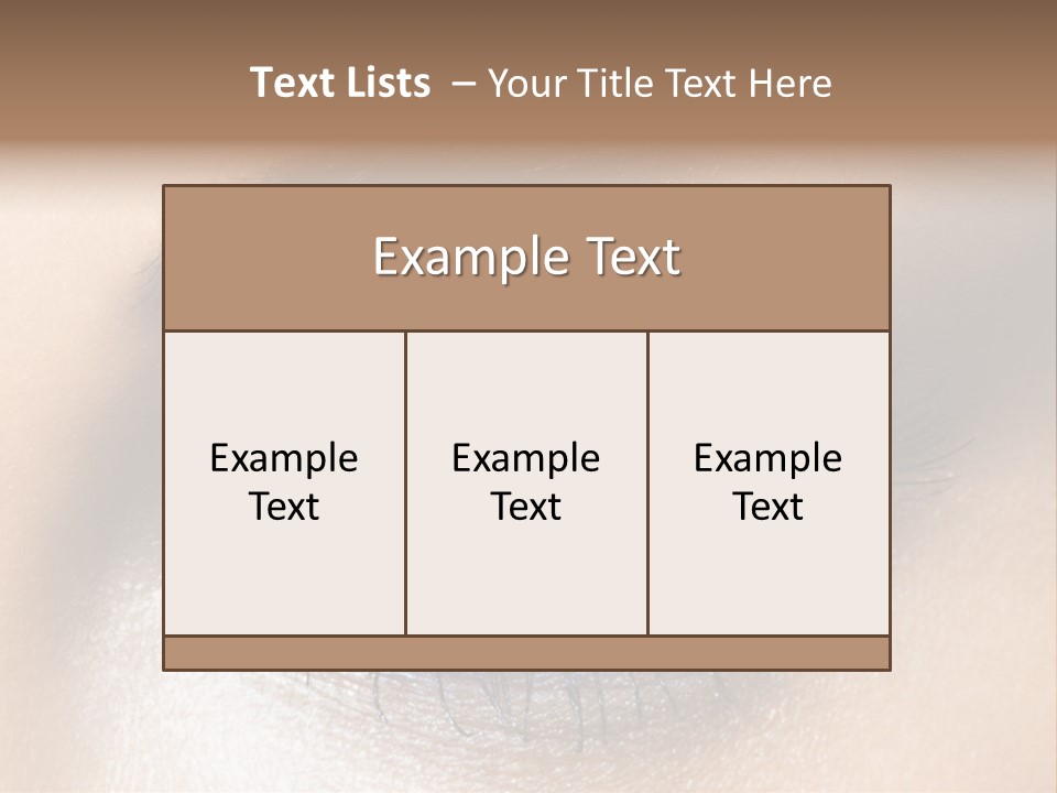 Cosmetic Glamour Macro PowerPoint Template