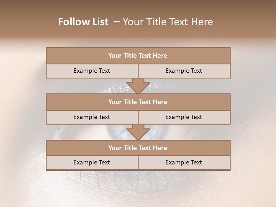 Cosmetic Glamour Macro PowerPoint Template