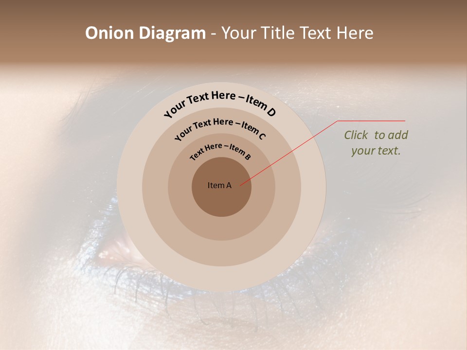 Cosmetic Glamour Macro PowerPoint Template