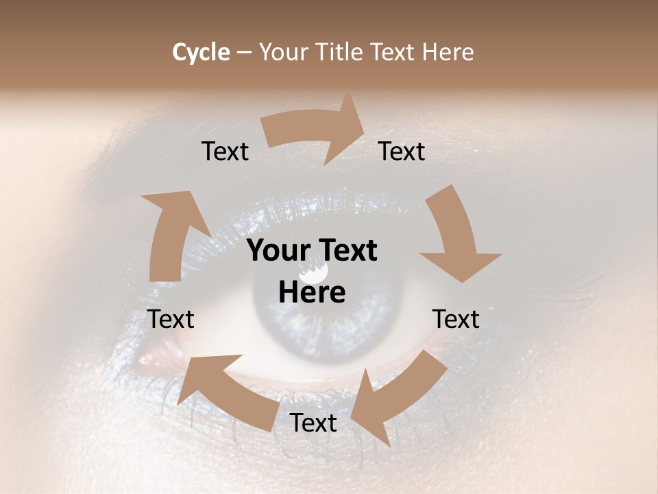 Cosmetic Glamour Macro PowerPoint Template