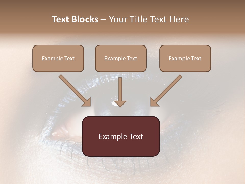 Cosmetic Glamour Macro PowerPoint Template