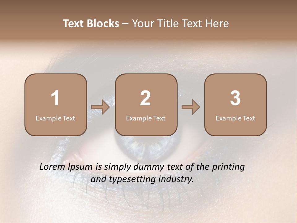 Cosmetic Glamour Macro PowerPoint Template