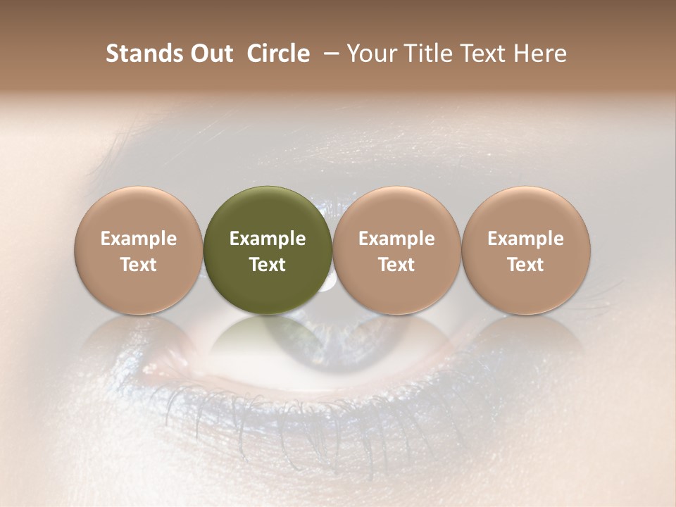 Cosmetic Glamour Macro PowerPoint Template