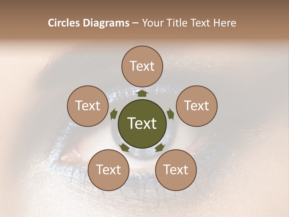 Cosmetic Glamour Macro PowerPoint Template