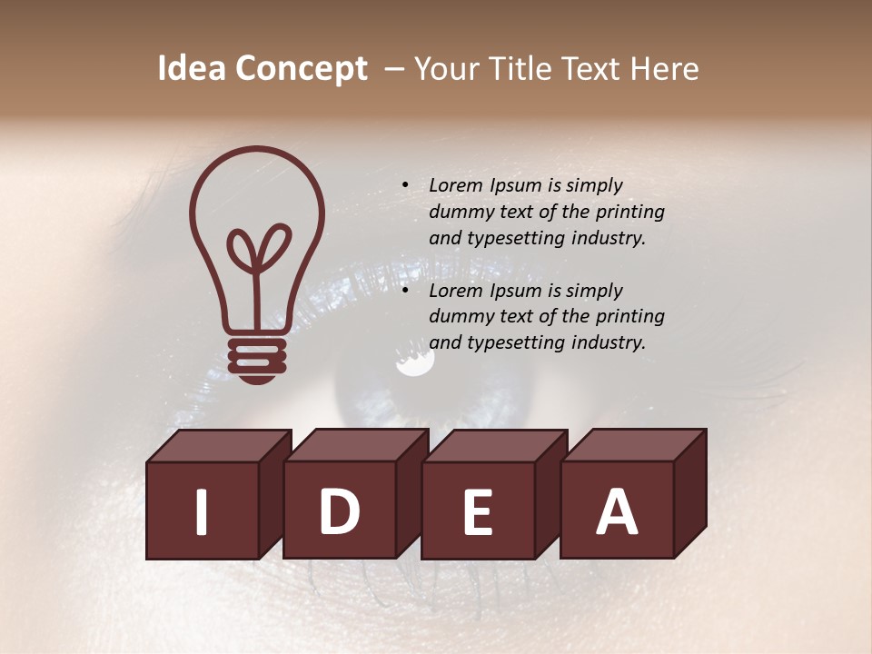 Cosmetic Glamour Macro PowerPoint Template