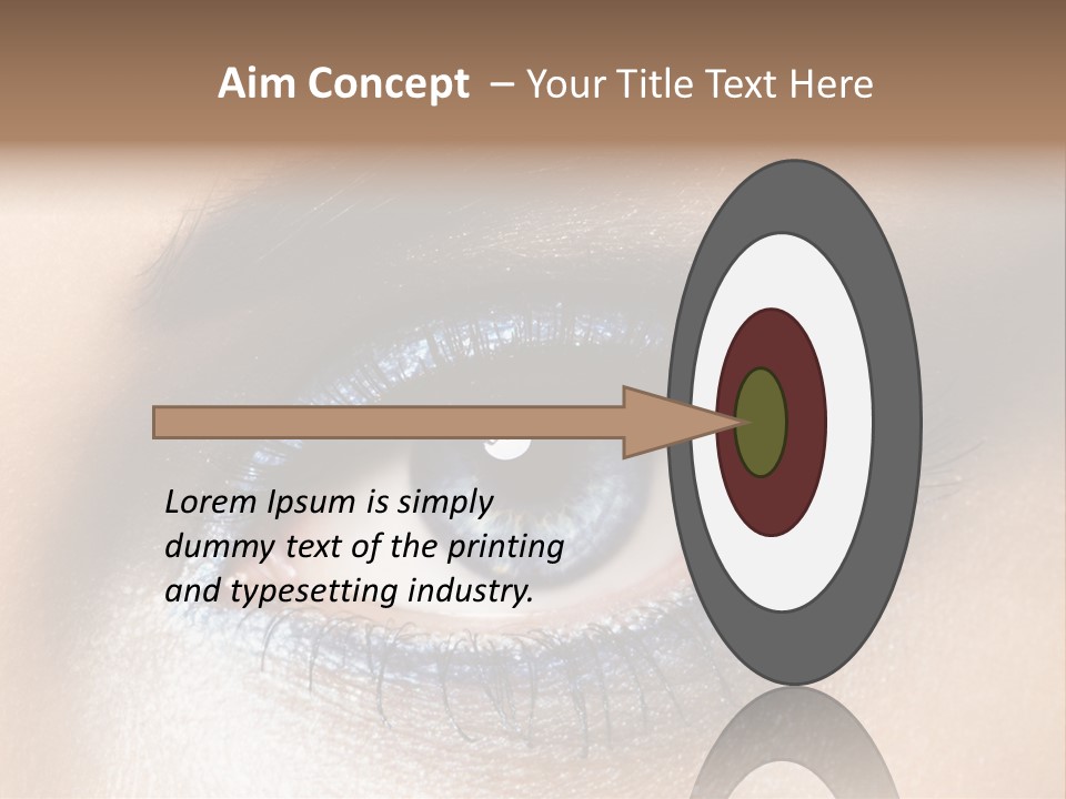 Cosmetic Glamour Macro PowerPoint Template